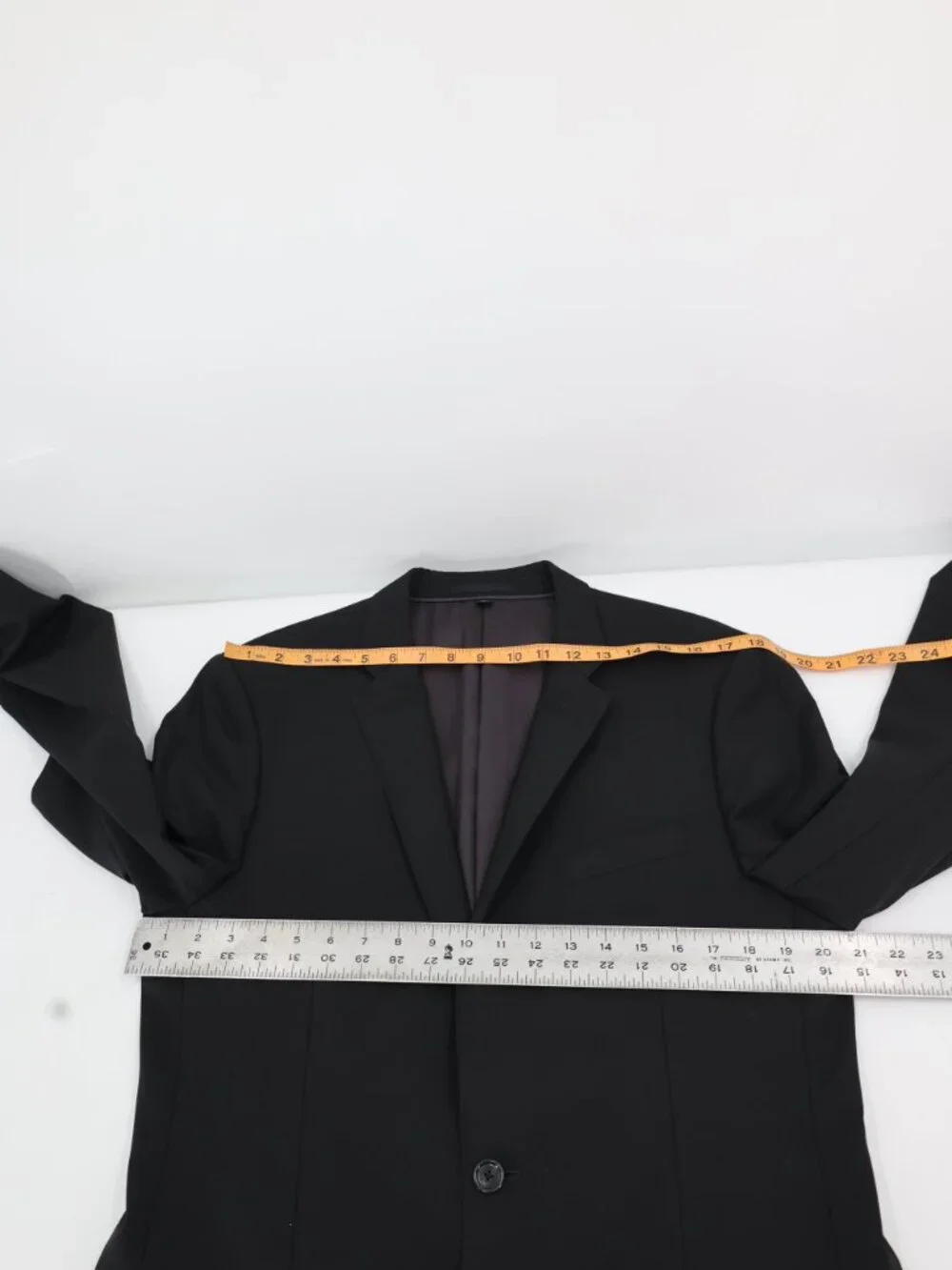 J. Crew Sport Coat Mens 40R Ludlow Loro Piana Super 120s Wool Blazer Black notch